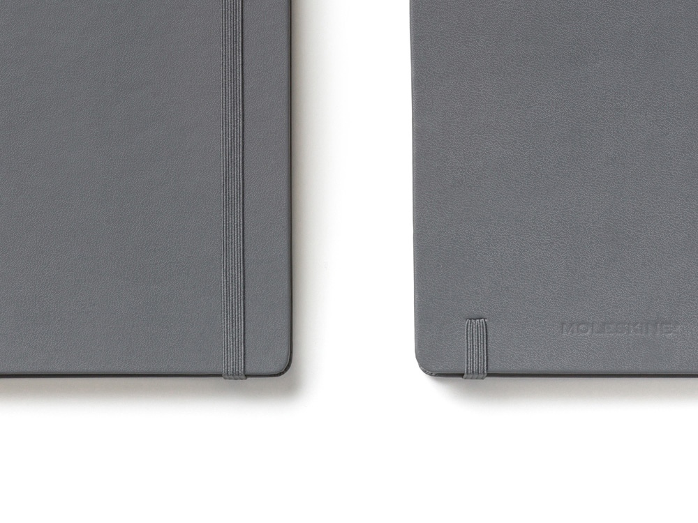 Записная книжка Moleskine Classic (в линейку) в твердой обложке, Large (13х21см), серый-2