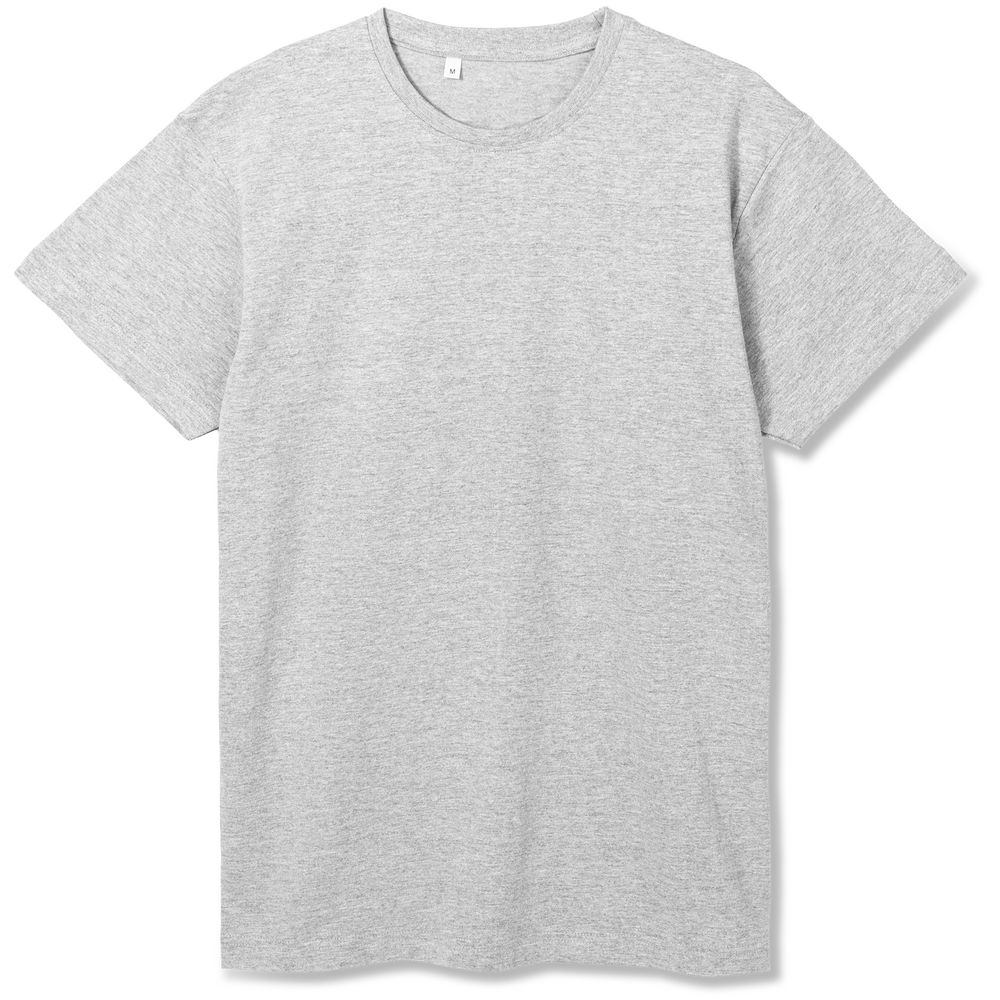 Футболка унисекс T-Bolka 180, светлый меланж-0