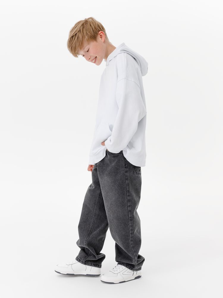 Худи детское оверсайз Houdini, белое-7