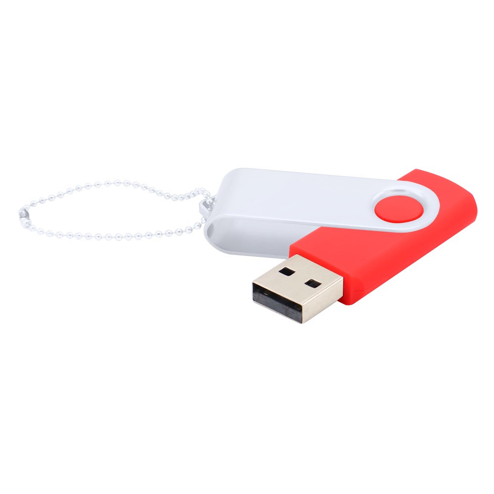 Флешка Designer To Go 2.0 USB 16Gb, Красный/Белый-0