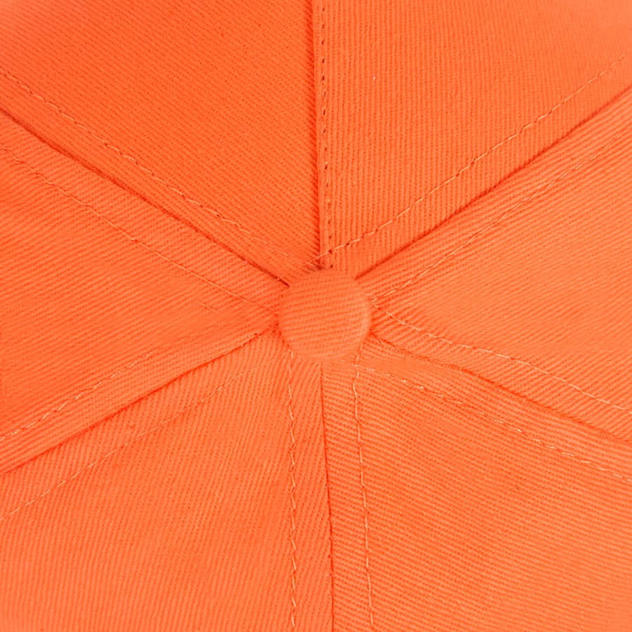 Бейсболка LIGHT, 5 клиньев,  застежка на липучке, оранжевый-5