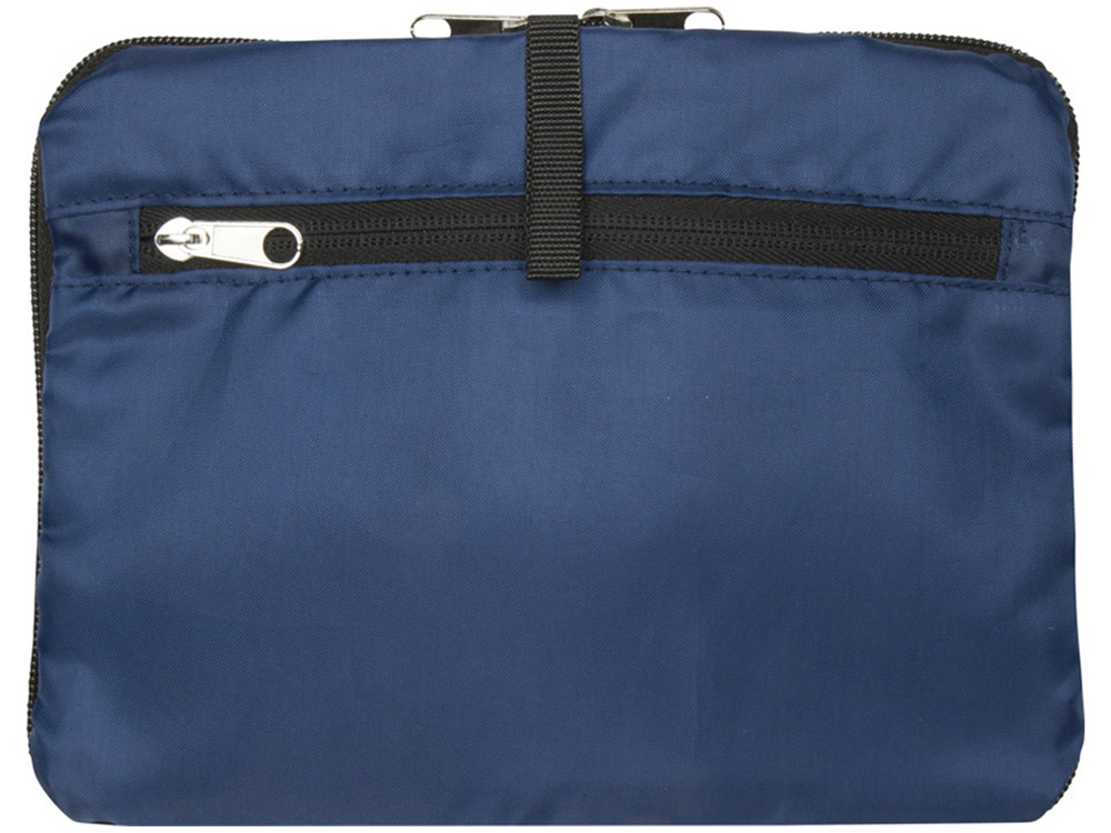 Складной рюкзак EcoFold объемом 15 л из переработанного ПЭТ-пластика - Темно - синий-1