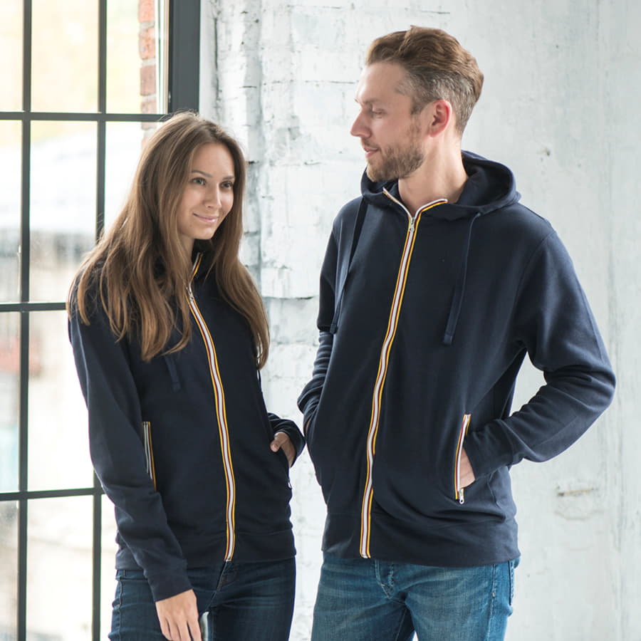 Толстовка мужская с начесом LAS VEGAS MAN 280, черный-3