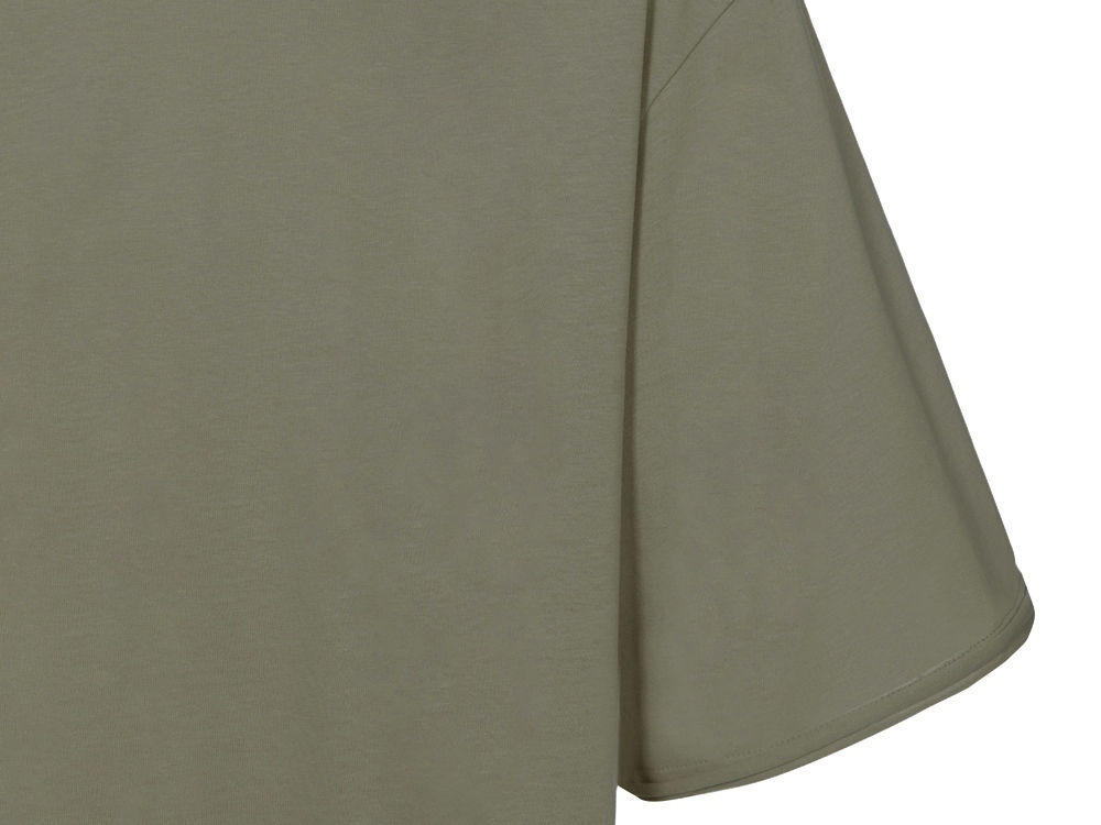 Футболка оверсайз Liyon унисекс, хаки-11