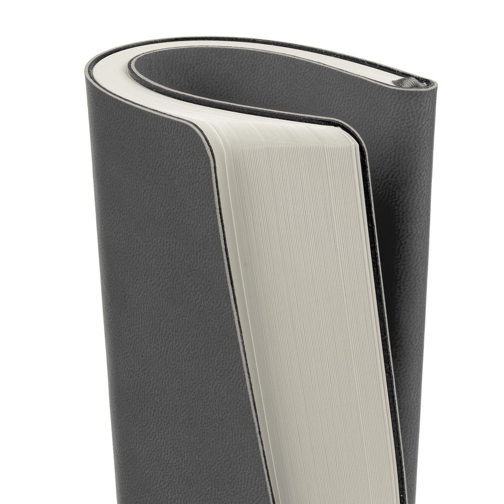 Блокнот Verso в клетку, темно-серый-3