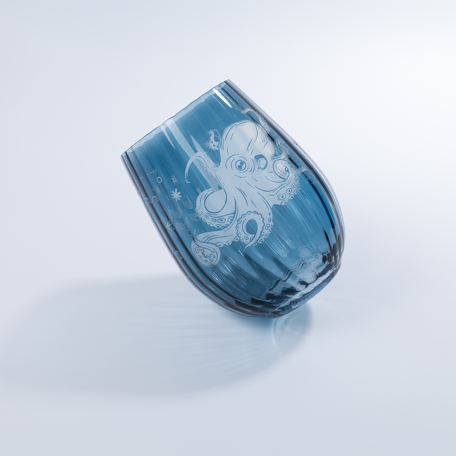 Стакан для воды Toscana, синий-10