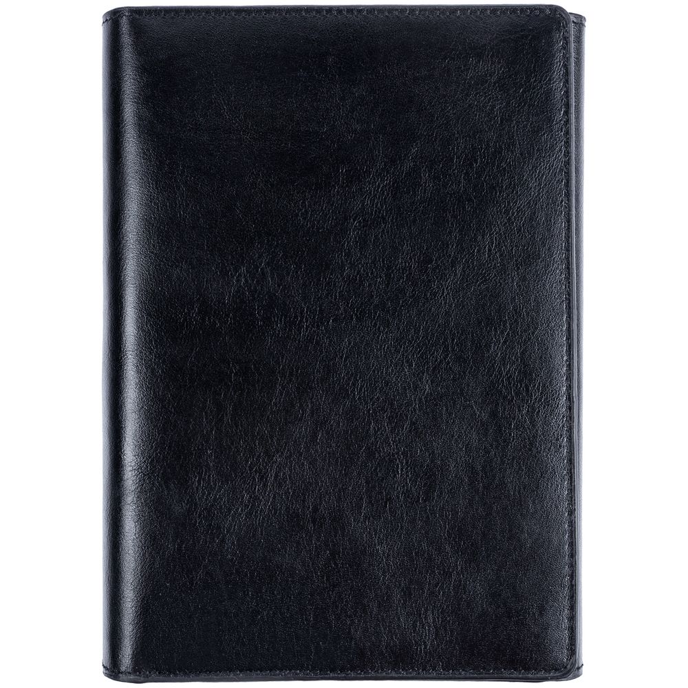 Ежедневник-портфолио Napoli, недатированный, черный-1