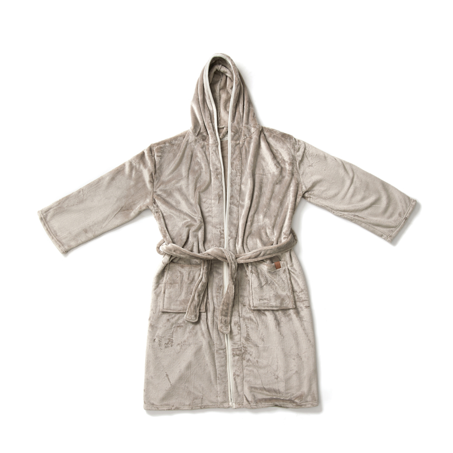 Банный халат VINGA Louis из rPET GRS, L-XL, унисекс, 350 г/м²-4