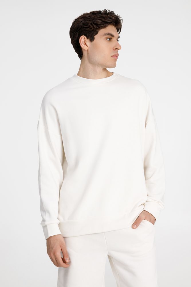 Свитшот унисекс S2, молочно-белый-1