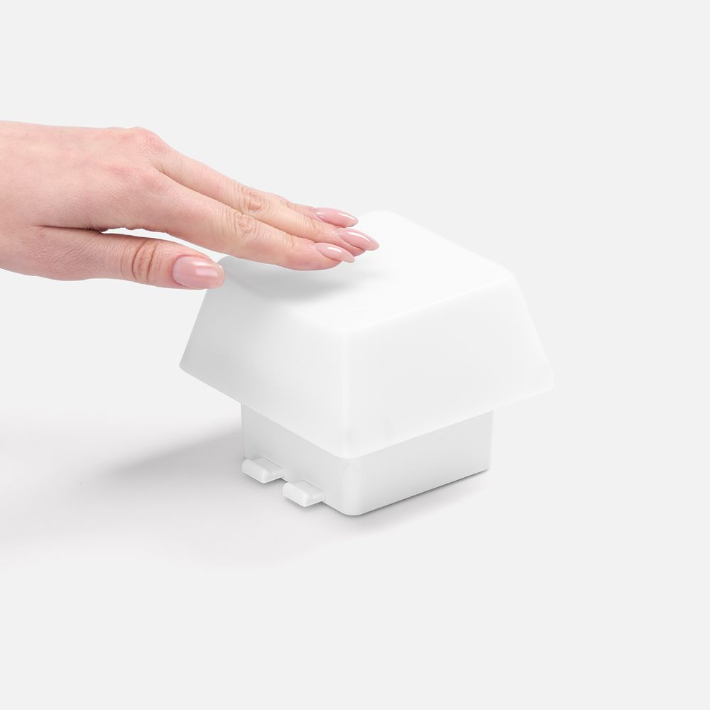 Светильник с подставкой для смартфона Knoppi, белый-2