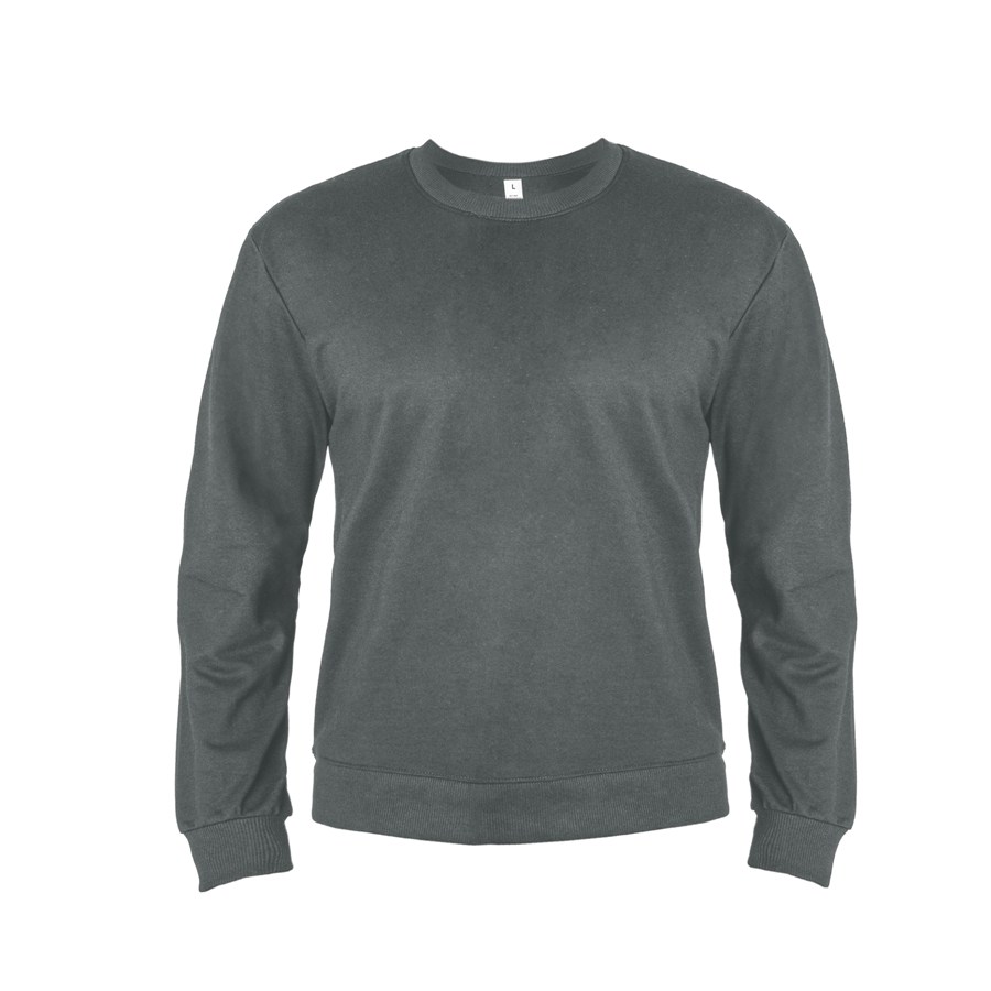 Толстовка свитшот унисекс ANTARES 260, темно-серый-0