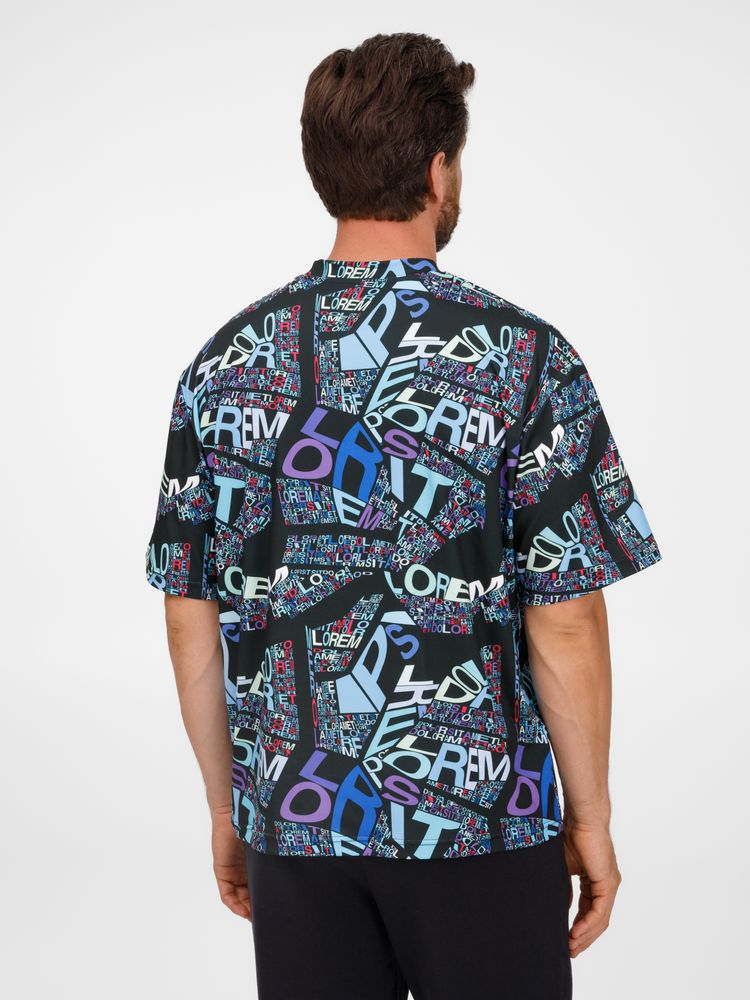 Футболка из бифлекса Morfiss с полной запечаткой на заказ-7