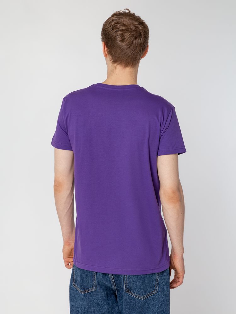 Футболка унисекс T-Bolka 160, фиолетовая-6