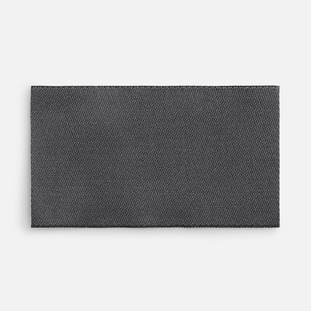 Лейбл тканевый Epsilon, M, темно-серый-1