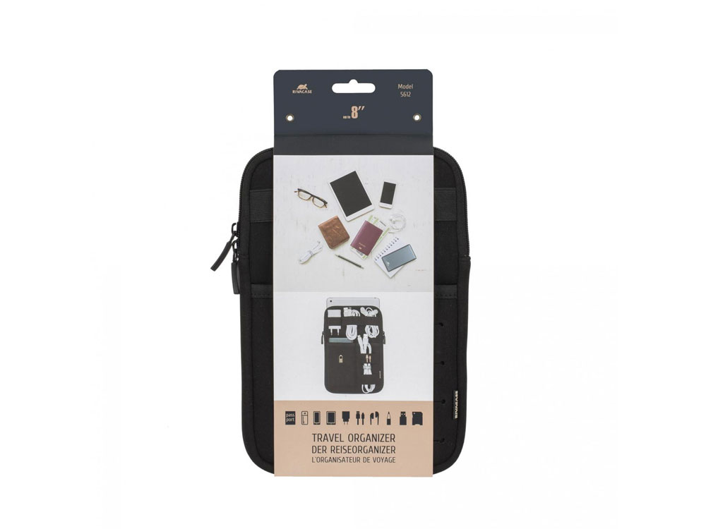 Чехол для планшета и хранения аксессуаров 12/48, черный-4