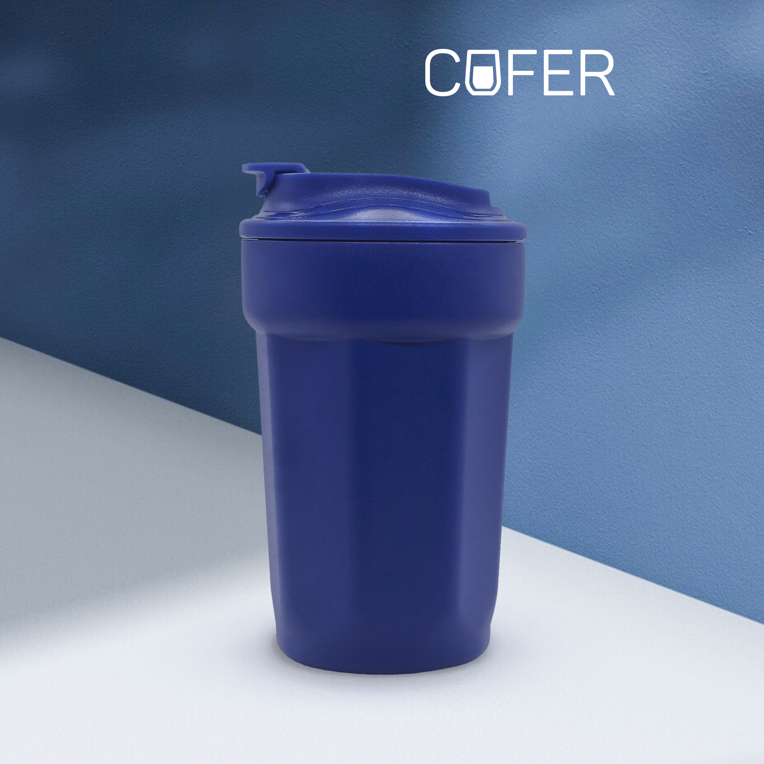 Термостакан TEDGE (синий)-0