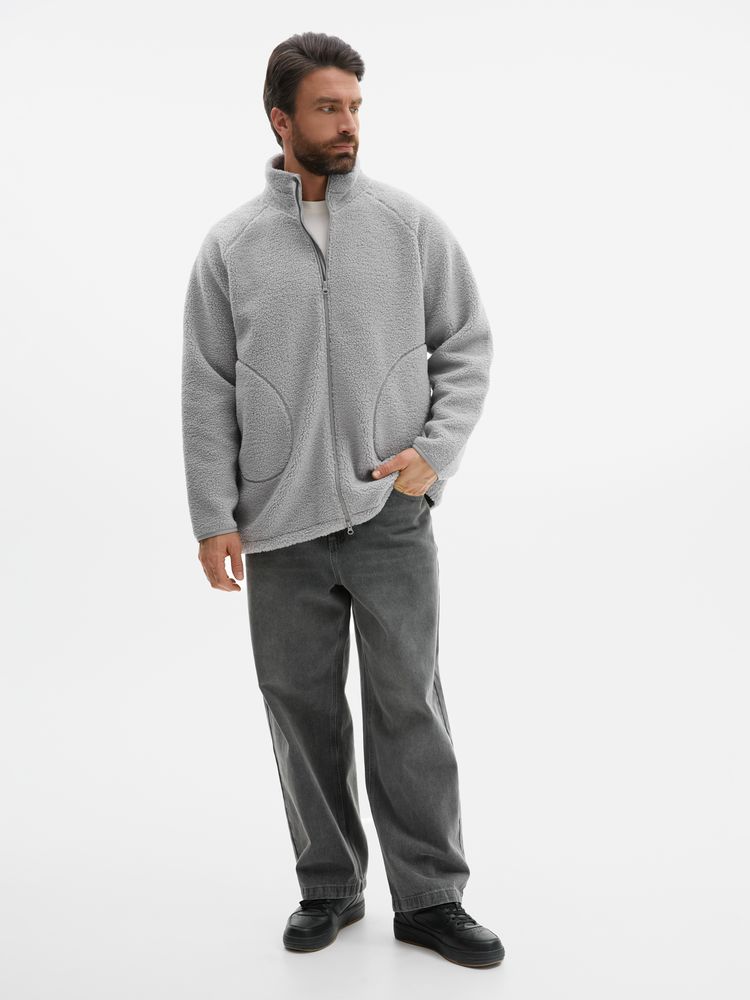 Куртка унисекс Oblako 2.0, светло-серая-4