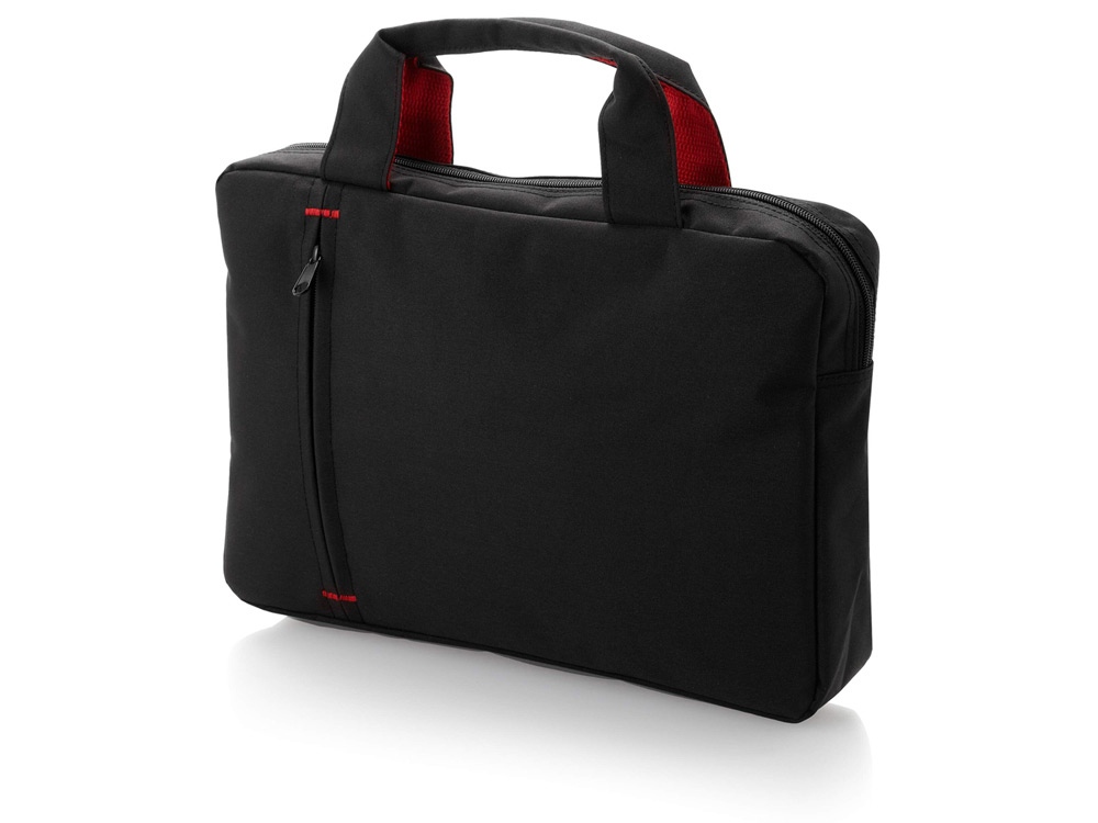 Сумка для документов Troit, черный/красный-0
