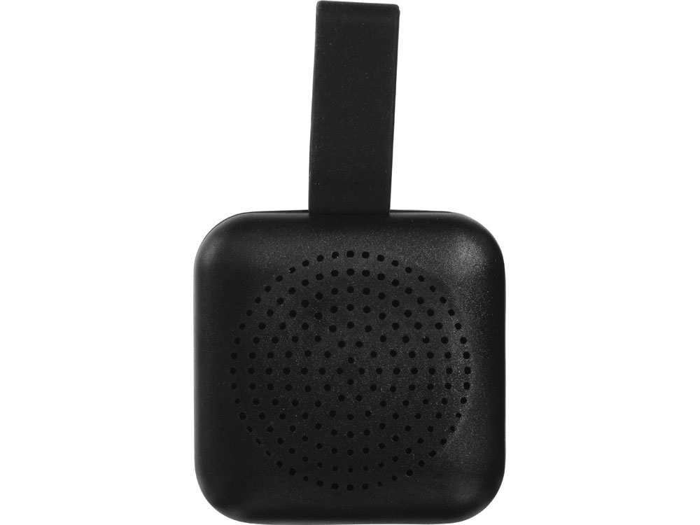 Портативная колонка TWS с подсветкой лого Tiny, 3 Вт, черный-3