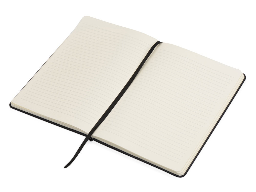 Блокнот А5 Magnet 14,3*21 с магнитным держателем для ручки, черный-2