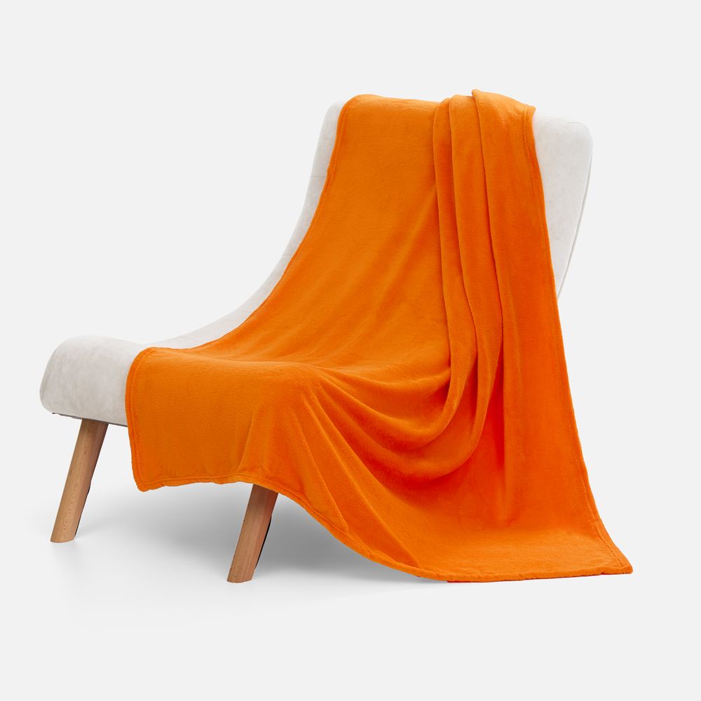 Плед Plush, оранжевый-2