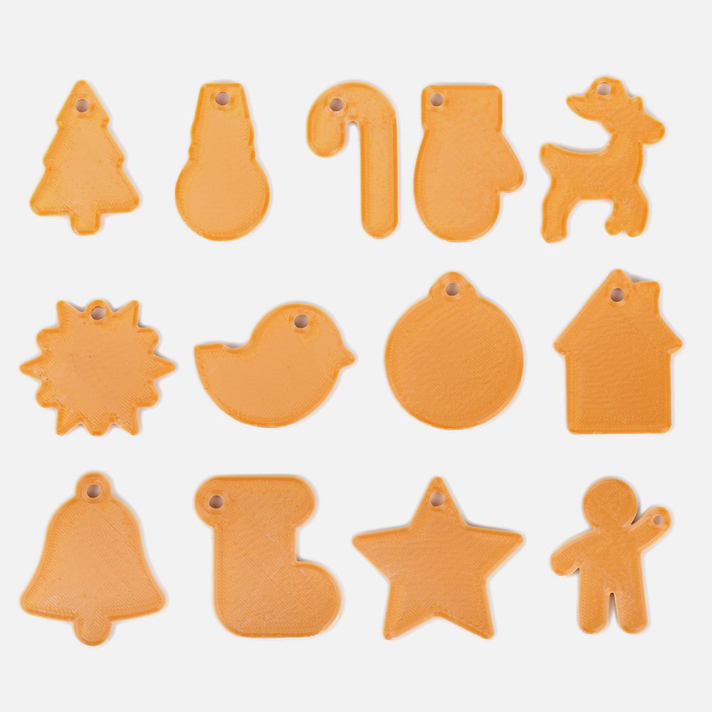 Мини-подвеска «Пряник», 3D-печать на заказ, звездочка-3