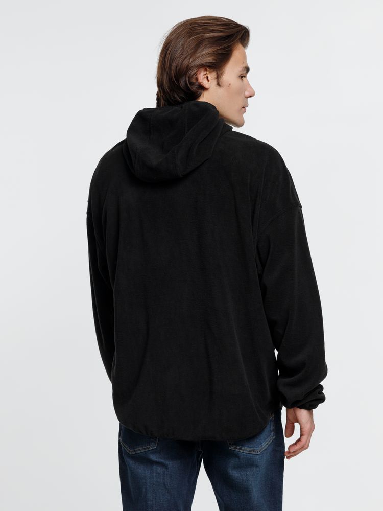 Анорак флисовый унисекс Fliska, черный-3