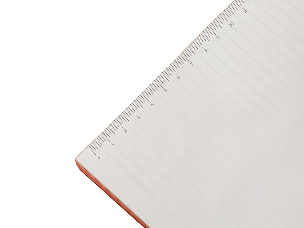 Блокнот C1 софт-тач, гибкая обложка, 128 листов, оранжевый-4