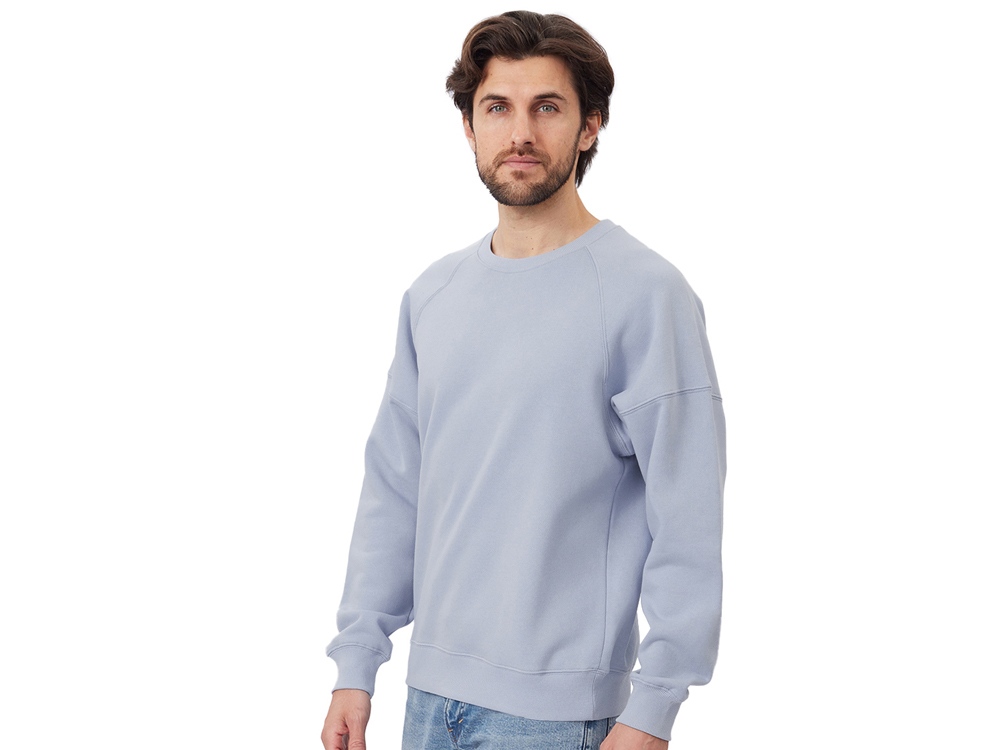 Свитшот оверсайз Paris, унисекс, небесно-голубой-4