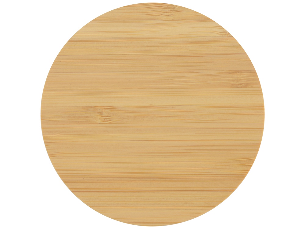 Беспроводное зарядное устройство из бамбука Cap, натуральный-2