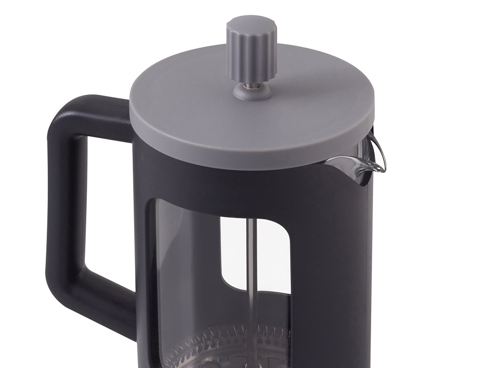 Френч-пресс Double Tone, черный-серый-7