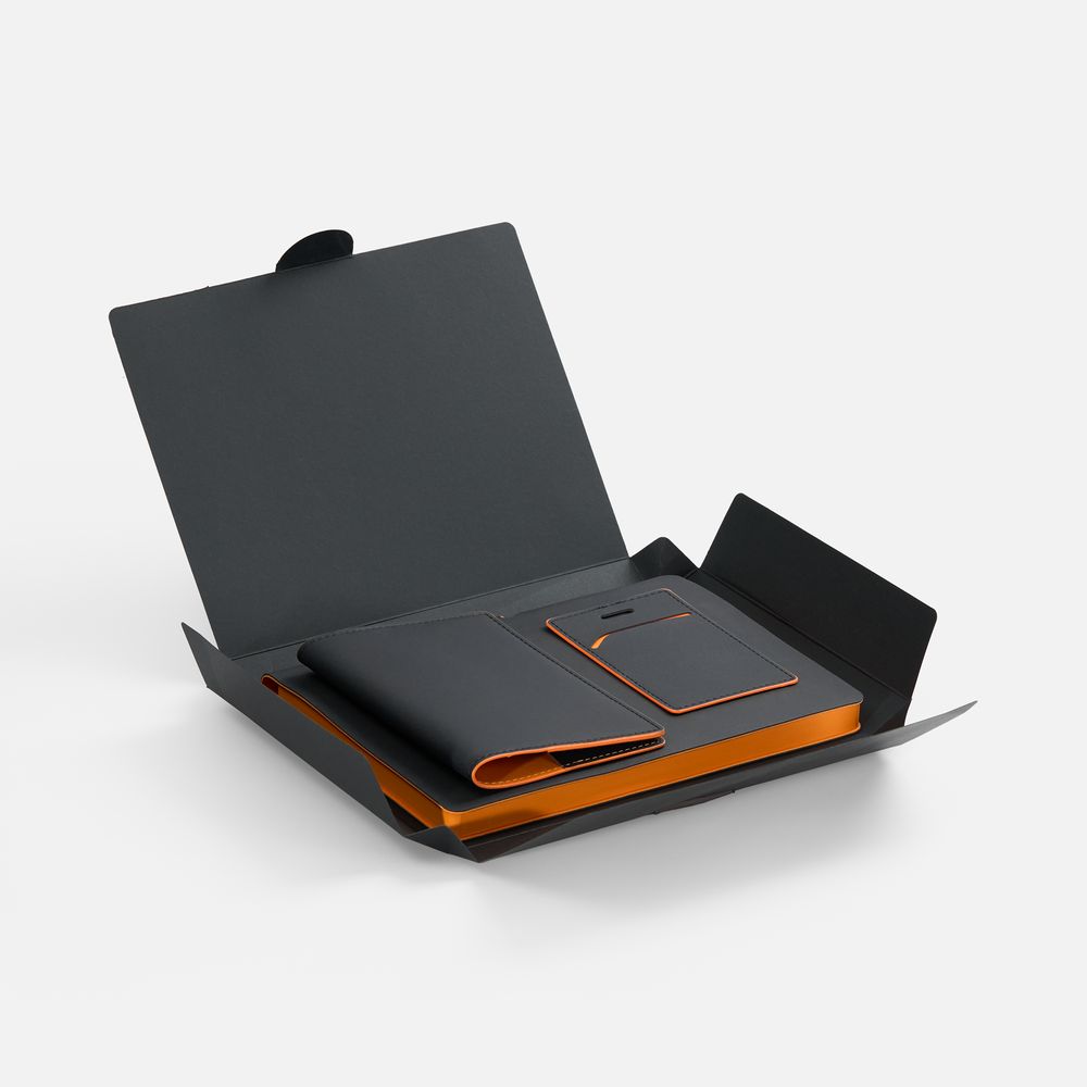 Набор Multimo, черный с оранжевым-1