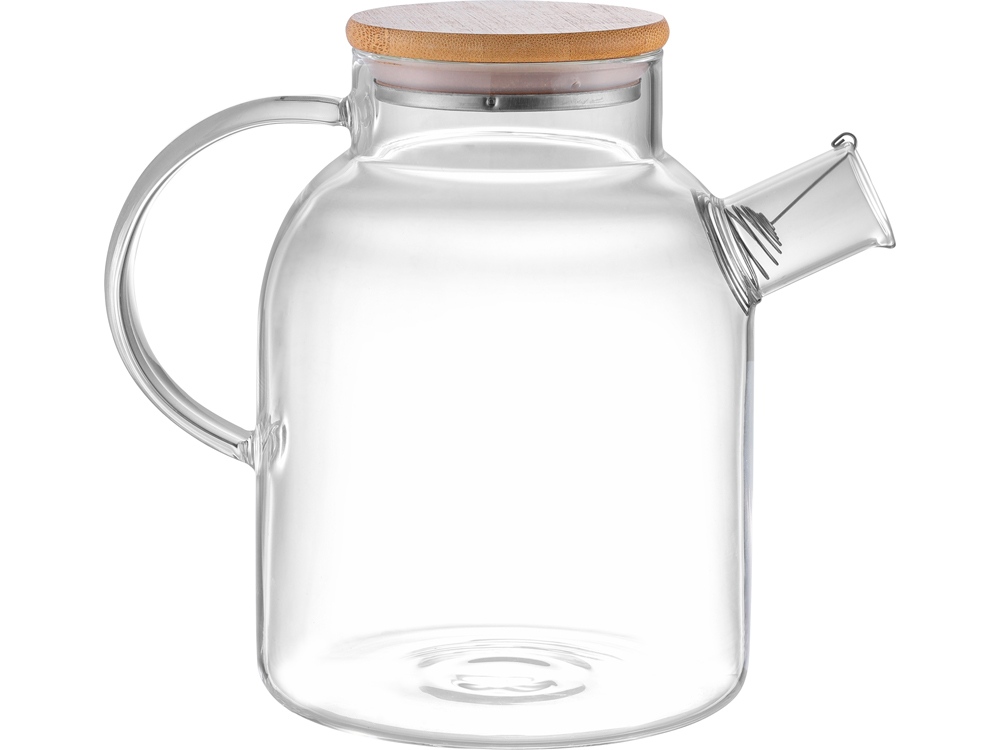 Стеклянный чайник с бамбуковой крышкой Sencha M-3