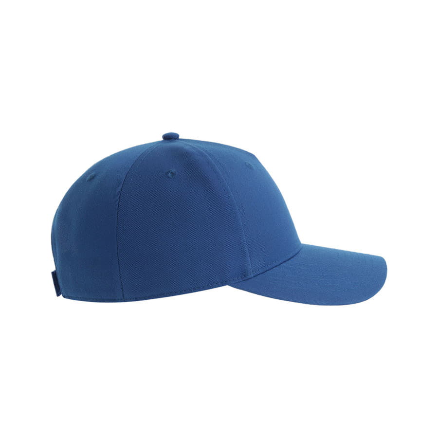 Бейсболка FIJI, 5 клиньев, застежка на липучке, синий-2