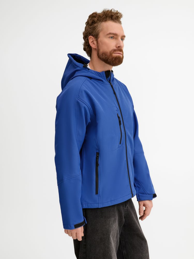 Куртка мужская с капюшоном Replay Men 340, ярко-синяя-2