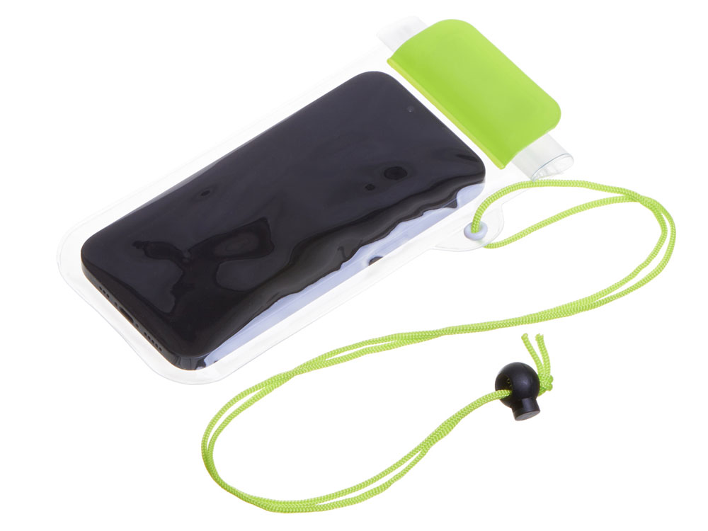 Влагостойкий чехол Repel, зеленый/прозрачный-1