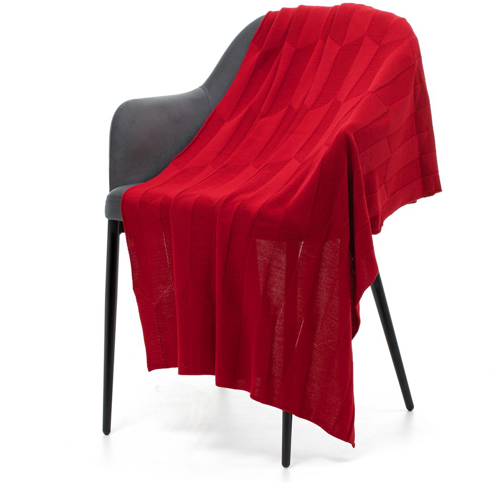 Плед Rombus, красный-0