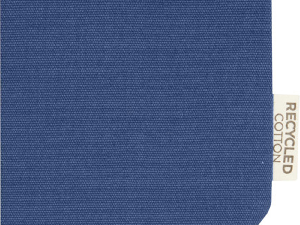 Универсальная эко-сумка Joey из холста, объемом 14 л, нэйви-3