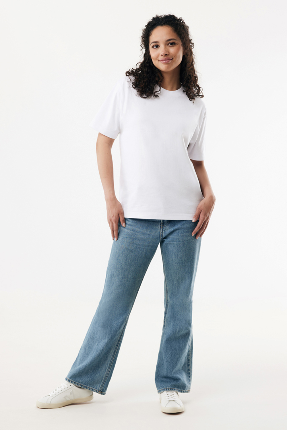 Футболка Iqoniq Nikko из переработанного хлопка, 220 г/м²-5