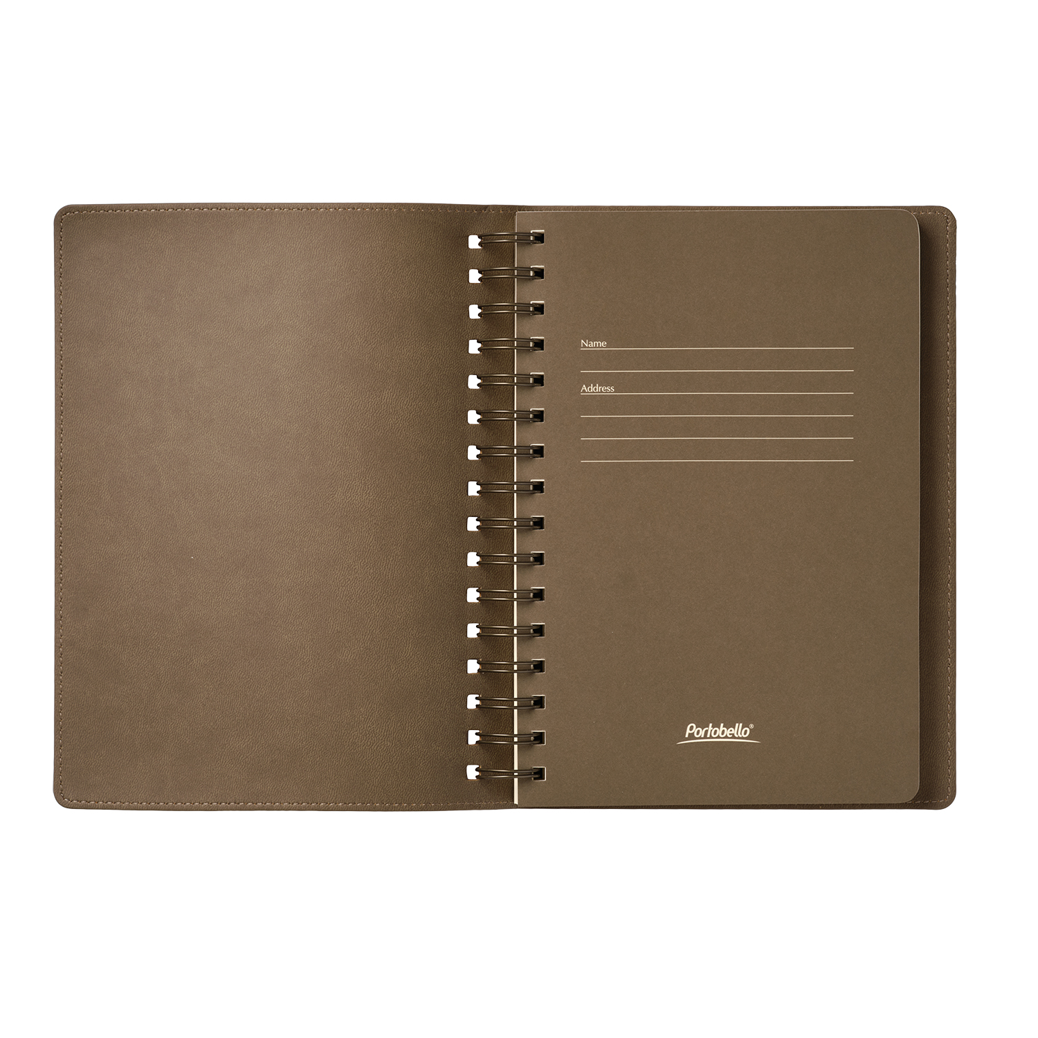 Ежедневник Виста (Vista) недатированный, оранжевый/коричневый-7