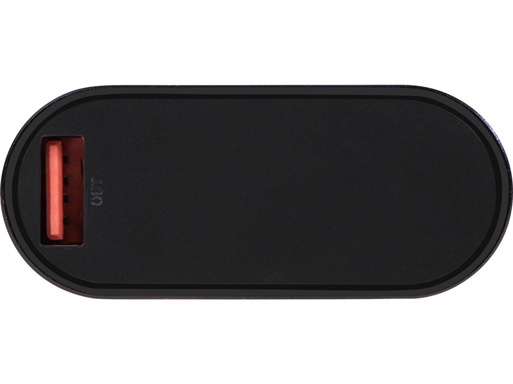 Внешний аккумулятор с QC/PD Qwik, 10000 mah, черный-4