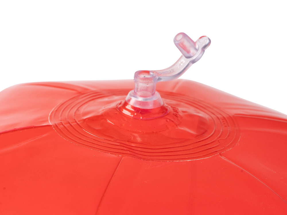 Надувной пляжный мяч Kipar, красный-2