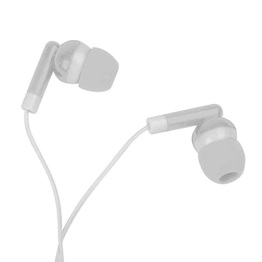 Наушники со светоотражателем и держателем RASUM, белый-4