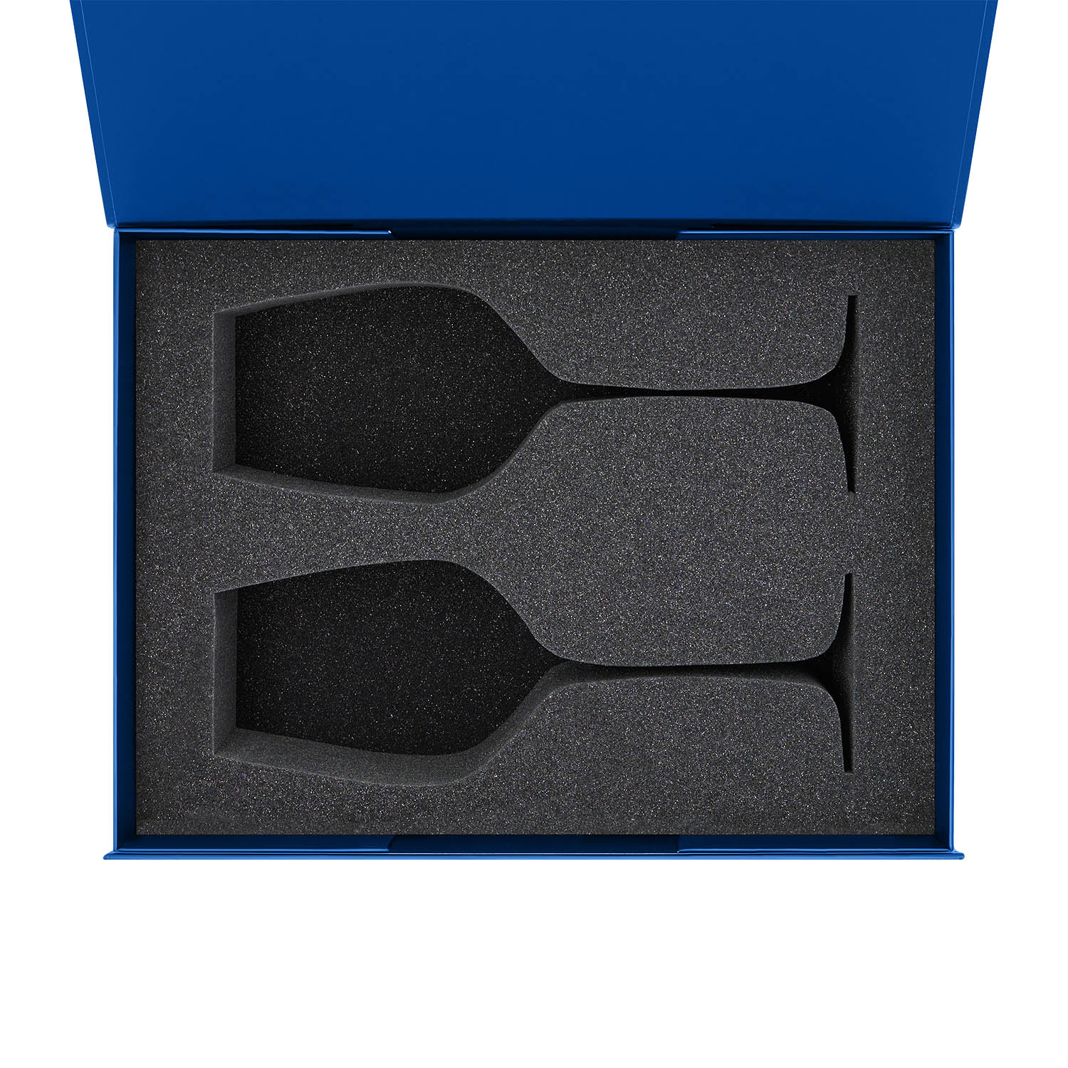 Ложемент под 2 бокала для вина (рифленое стекло) в среднюю коробку-трансформер (арт. 695721)-4