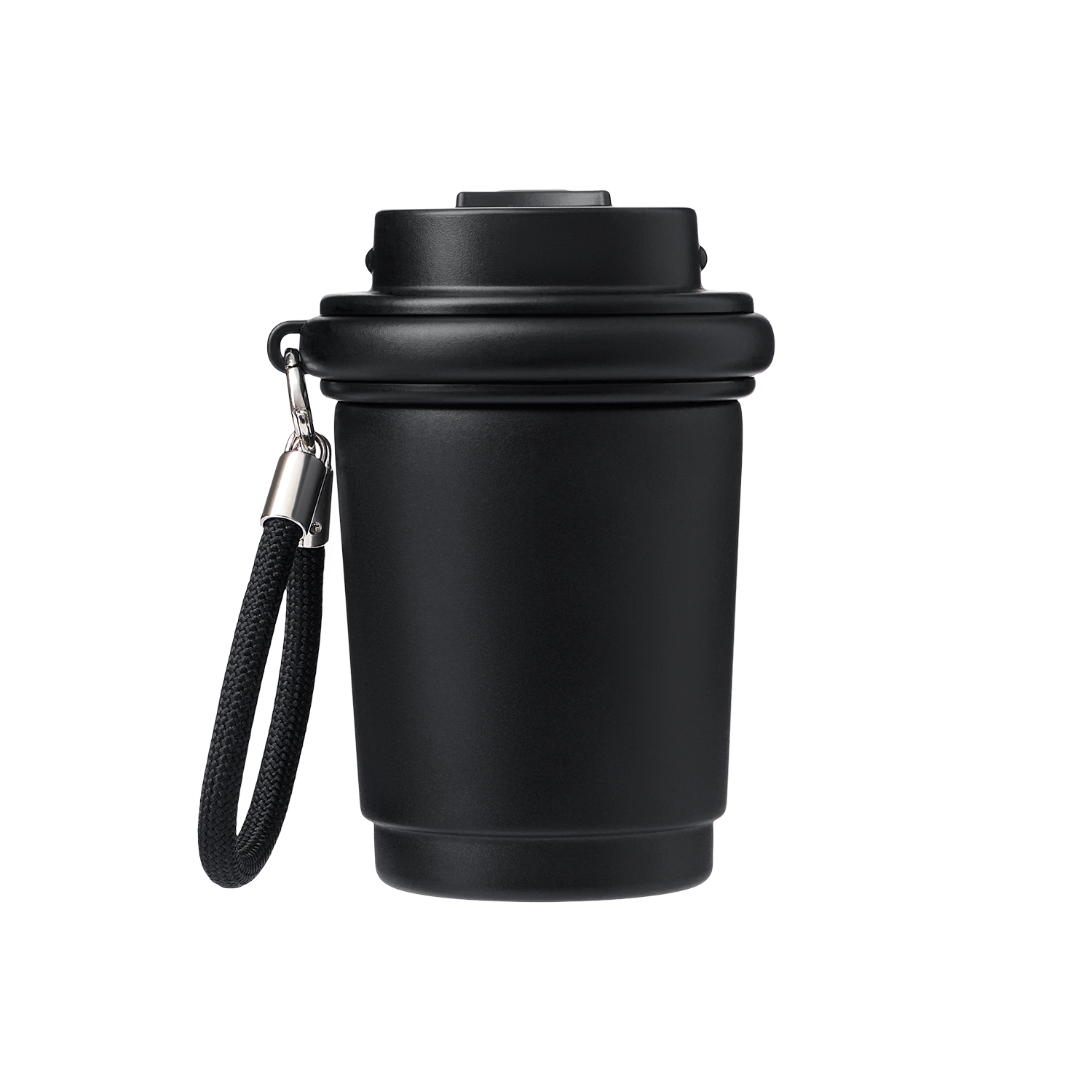 Термокружка вакуумная Сидней (Sydney), черная-3