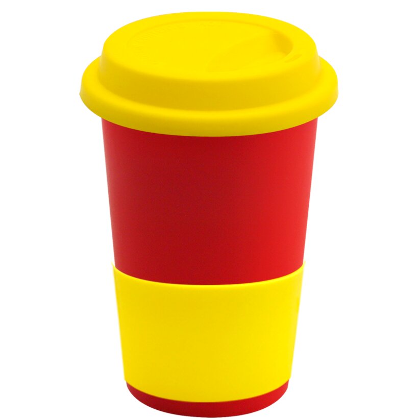 Кружка Magic To Go, Красный/Желтый-0