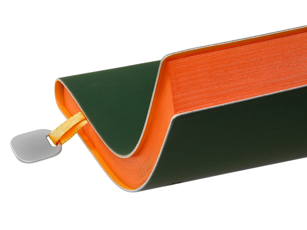 Ежедневник А5 недатированный Mercury, зеленый-5