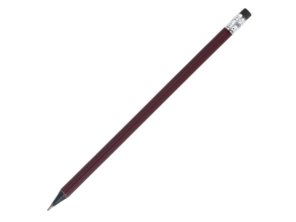 Карандаш трехгранный Blackie 3D, бургунди-0