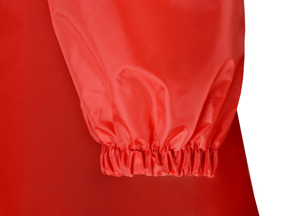 Дождевик - пончо Galaxy со светоотражающими элементами, красный-6