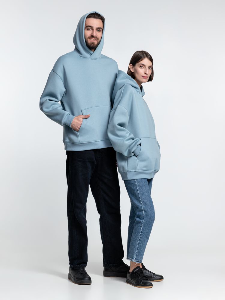 Худи Kulonga Oversize, серо-голубое-6